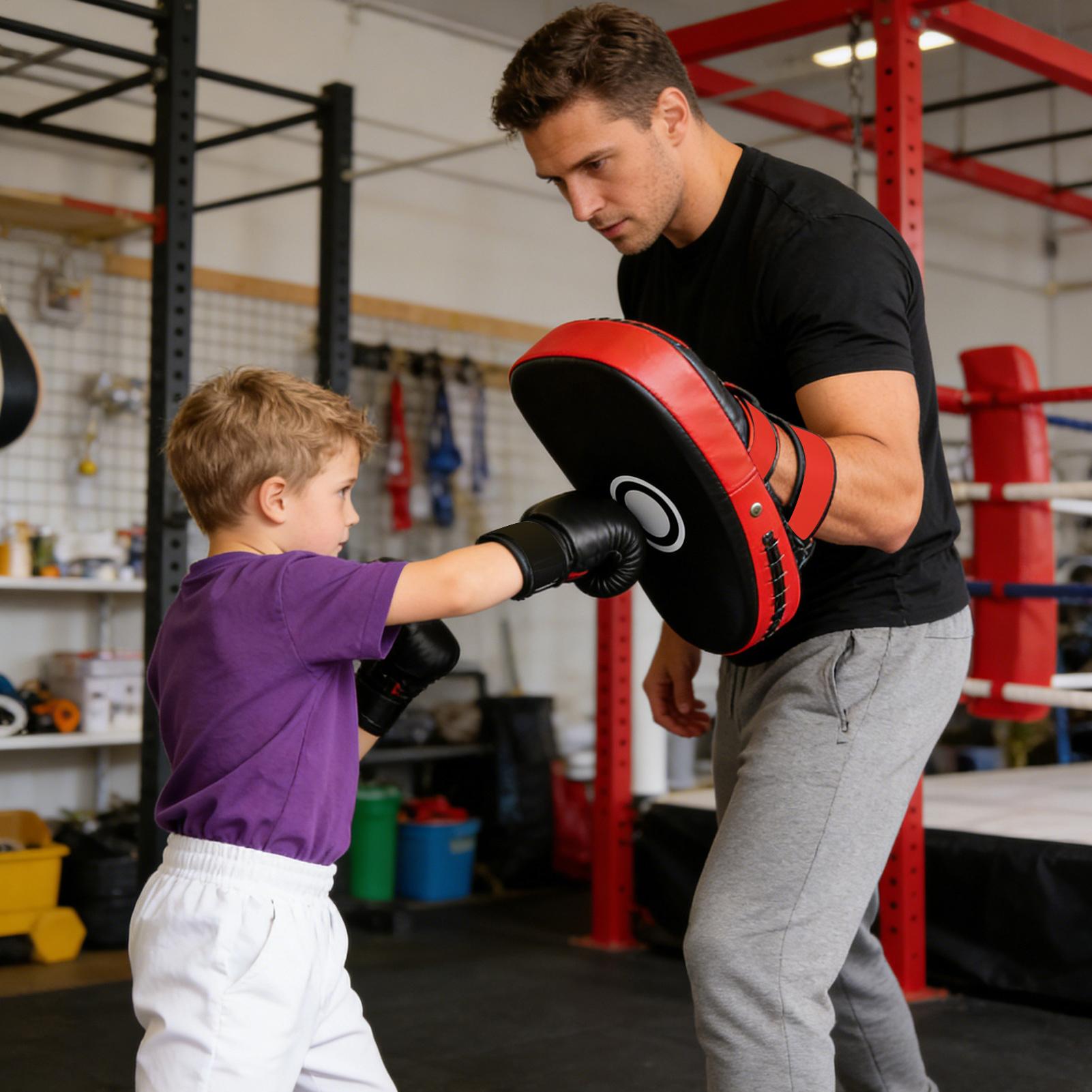 Home Gym Equipments - Bantalan Tinju Kulit PU Peralatan Latihan