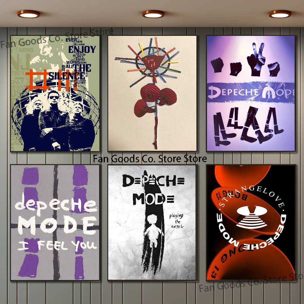 Home Gym Wallpaper - Poster Band D-Depeche-Mode Lukisan Stiker Dinding