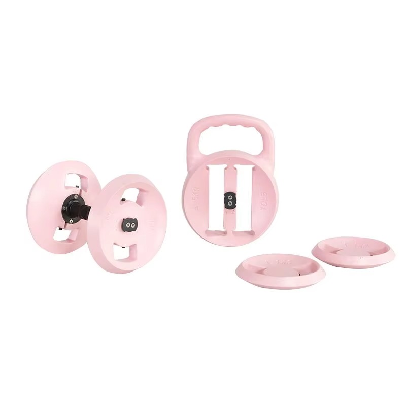 Home Gym Custom - Set Kettlebell Dumbbell Semen dengan Logo