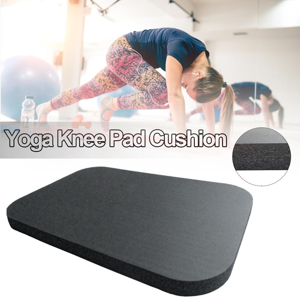 Gymnastics Mat Thick - Bantalan Lutut Yoga Hitam 1 Buah
