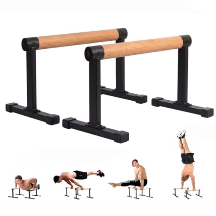 Home Gym Installation - Bar paralel kayu untuk senam di