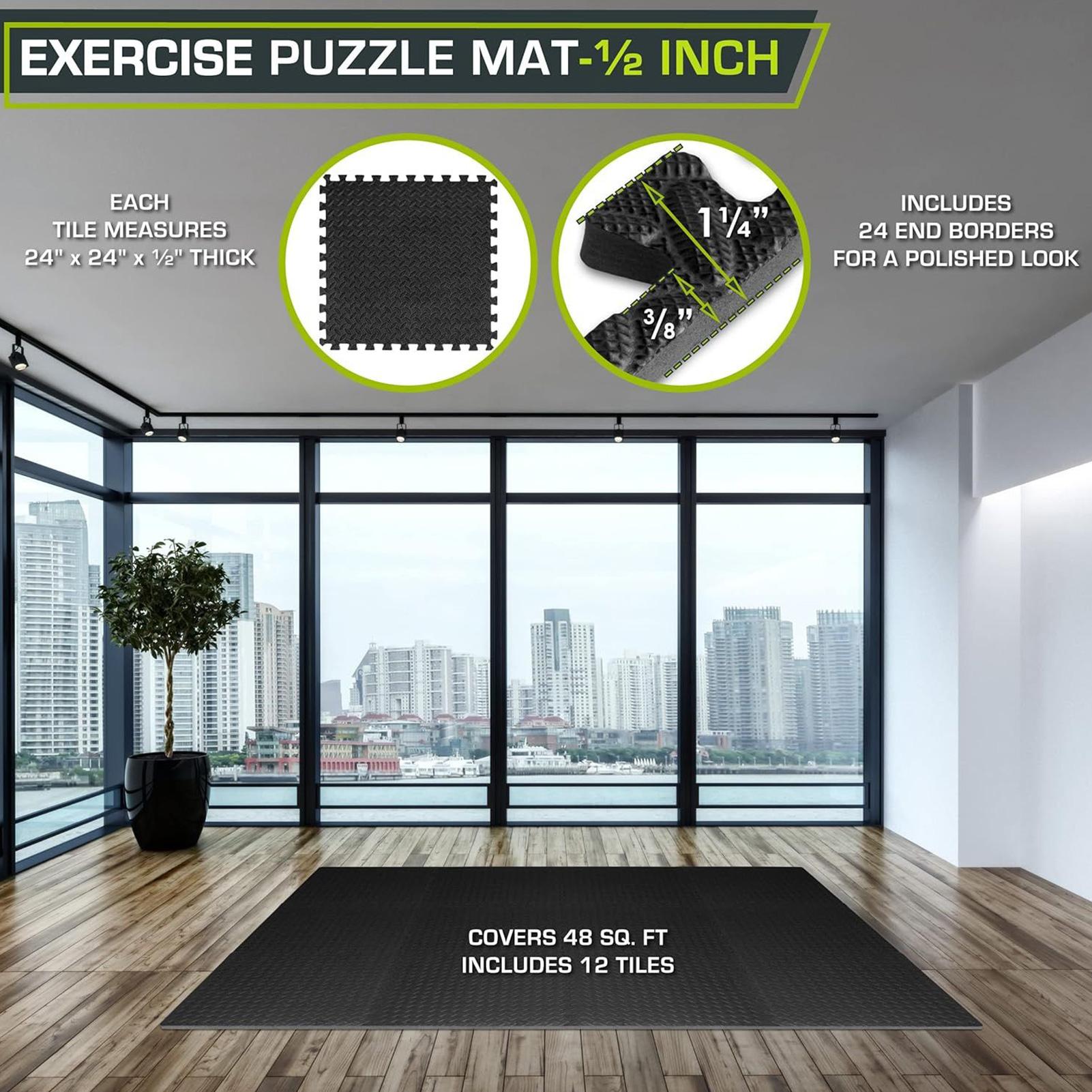 Home Gym For Toddlers - Ubin Gym 12 Buah Puzzle Interlocking