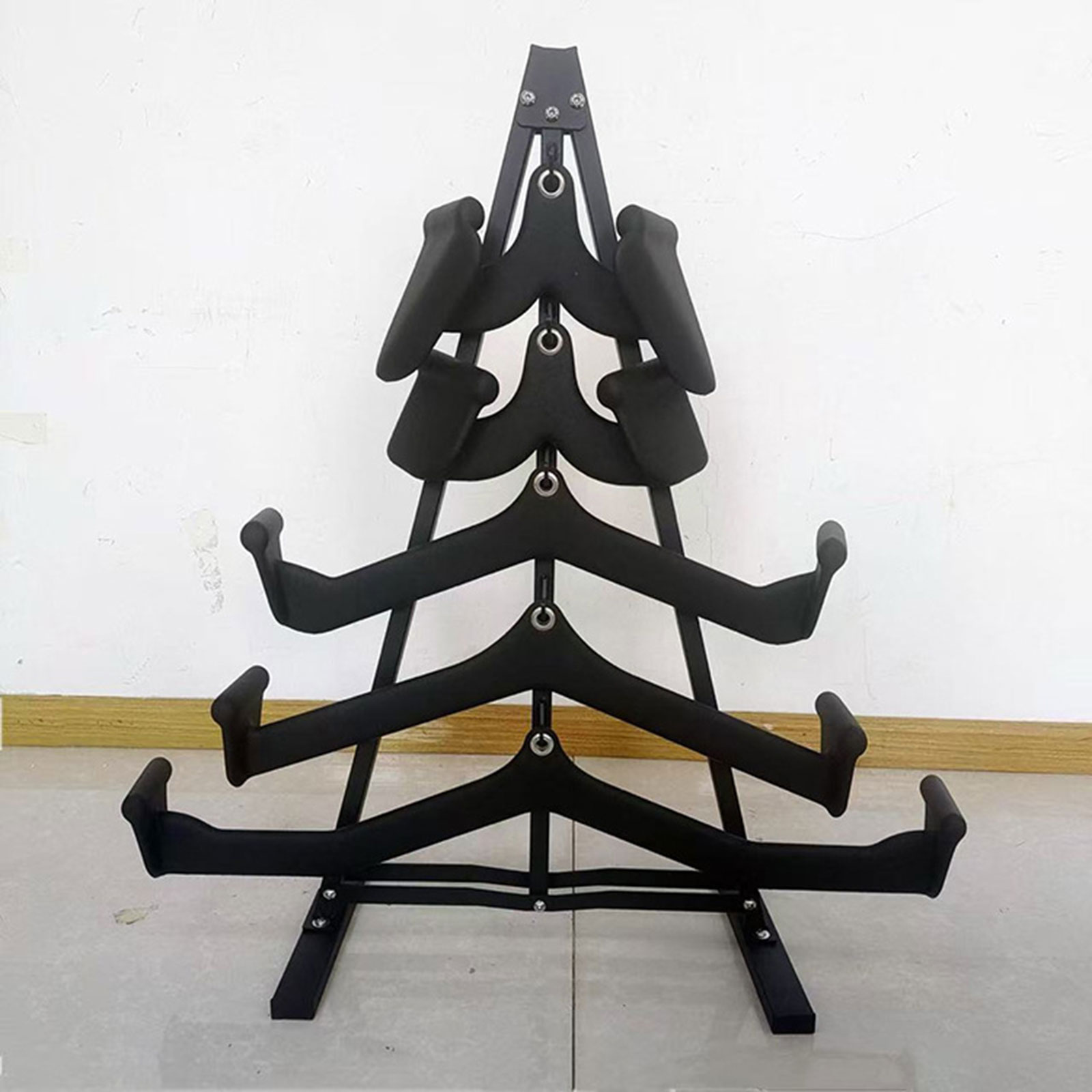 Home Gym Rack With Cables - Rak Penyimpanan Alat Latihan Lat Pull
