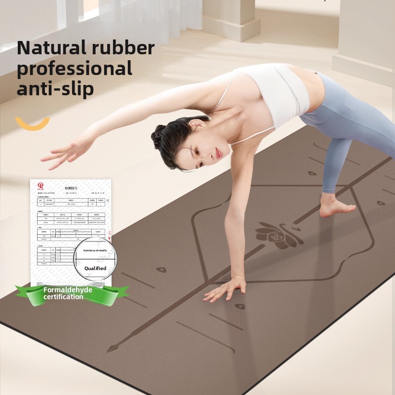 Gymnastics Mat Thick - Matras Yoga PU Karet Anti Selip