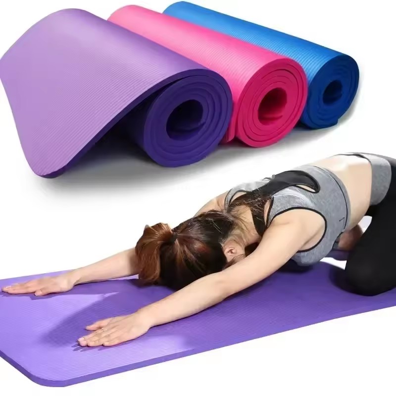 Gymnastics Mat Thick - Matras Yoga Tebal 1CM Anti-selip Matras