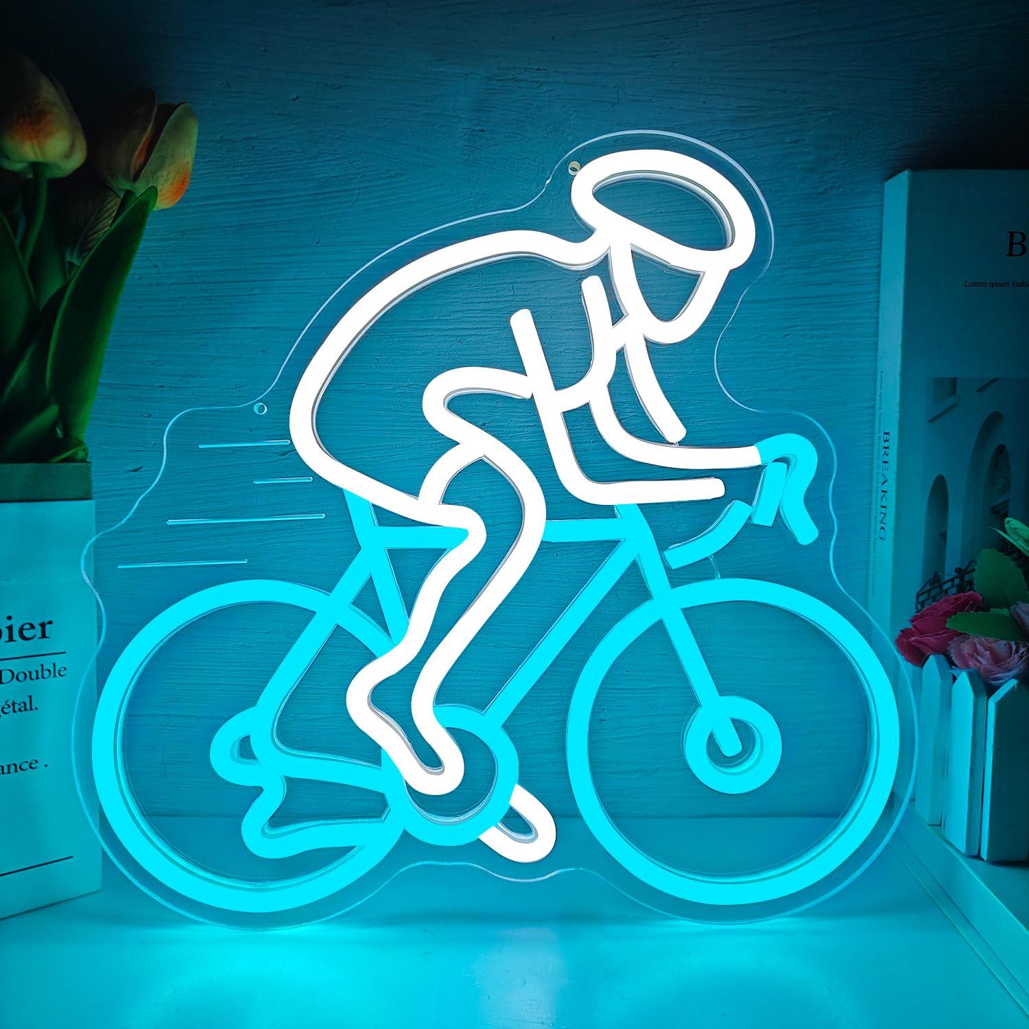 Home Gym Neon Sign - Lampu Neon LED Dapat Diredupkan untuk