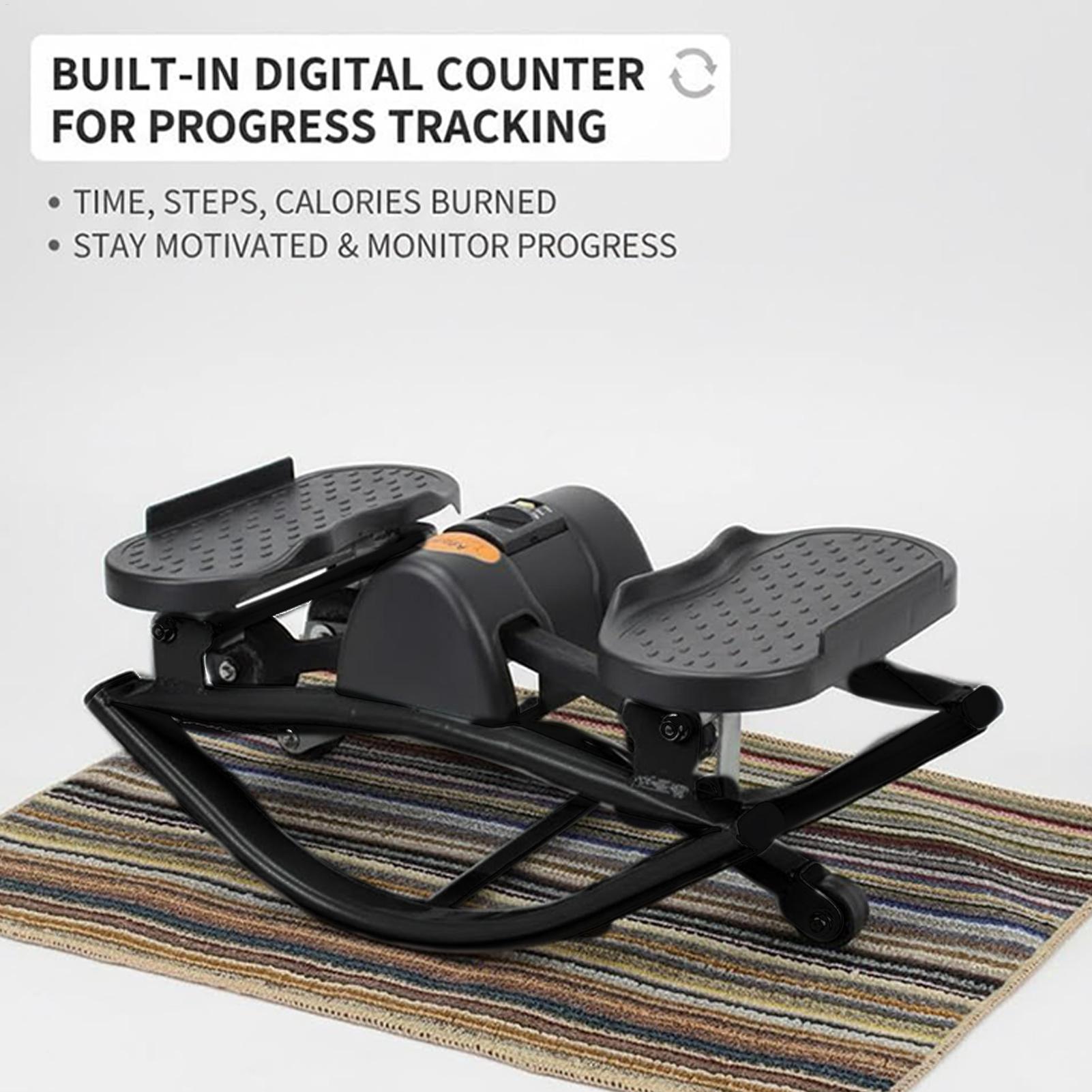 Home Gym Leg Extension - Alat Olahraga Rock Stepper Portabel Senyap