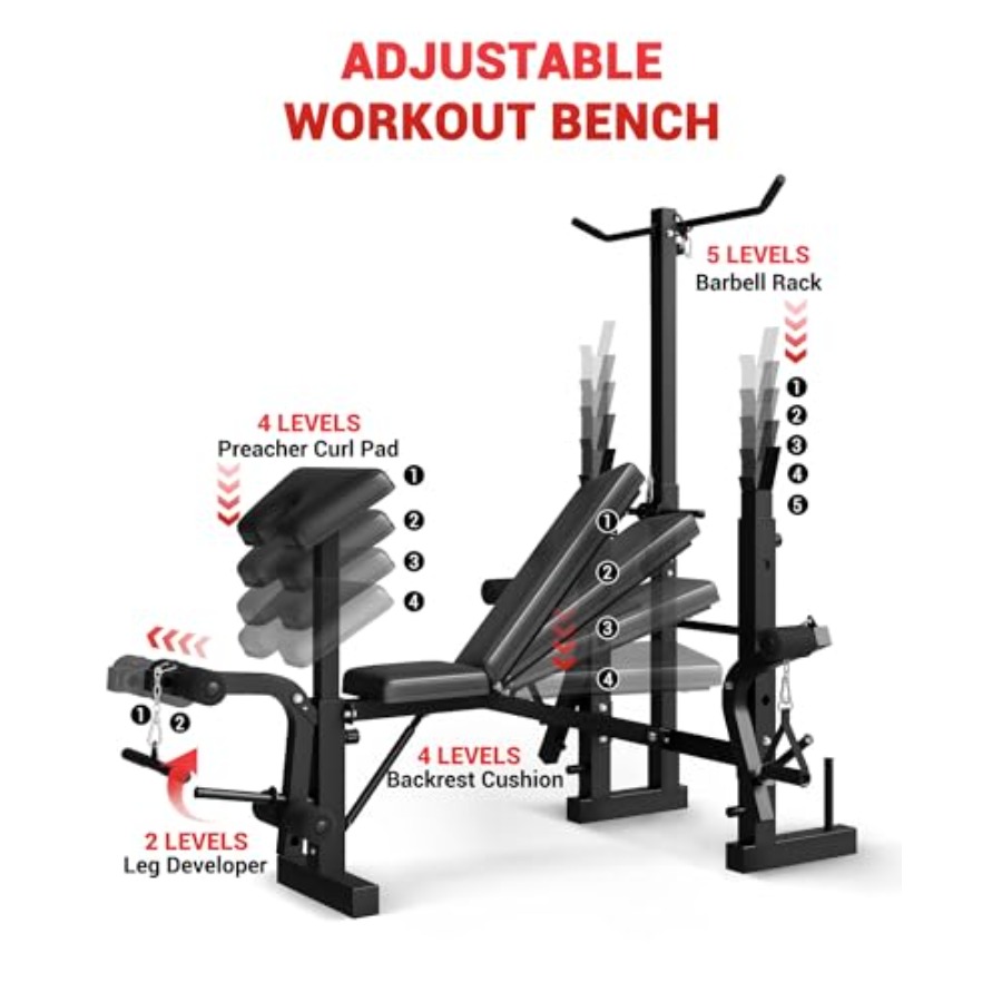 Set Bangku Angkat Beban Lipat  - Home Gym Leg Extension ulasan dan harga