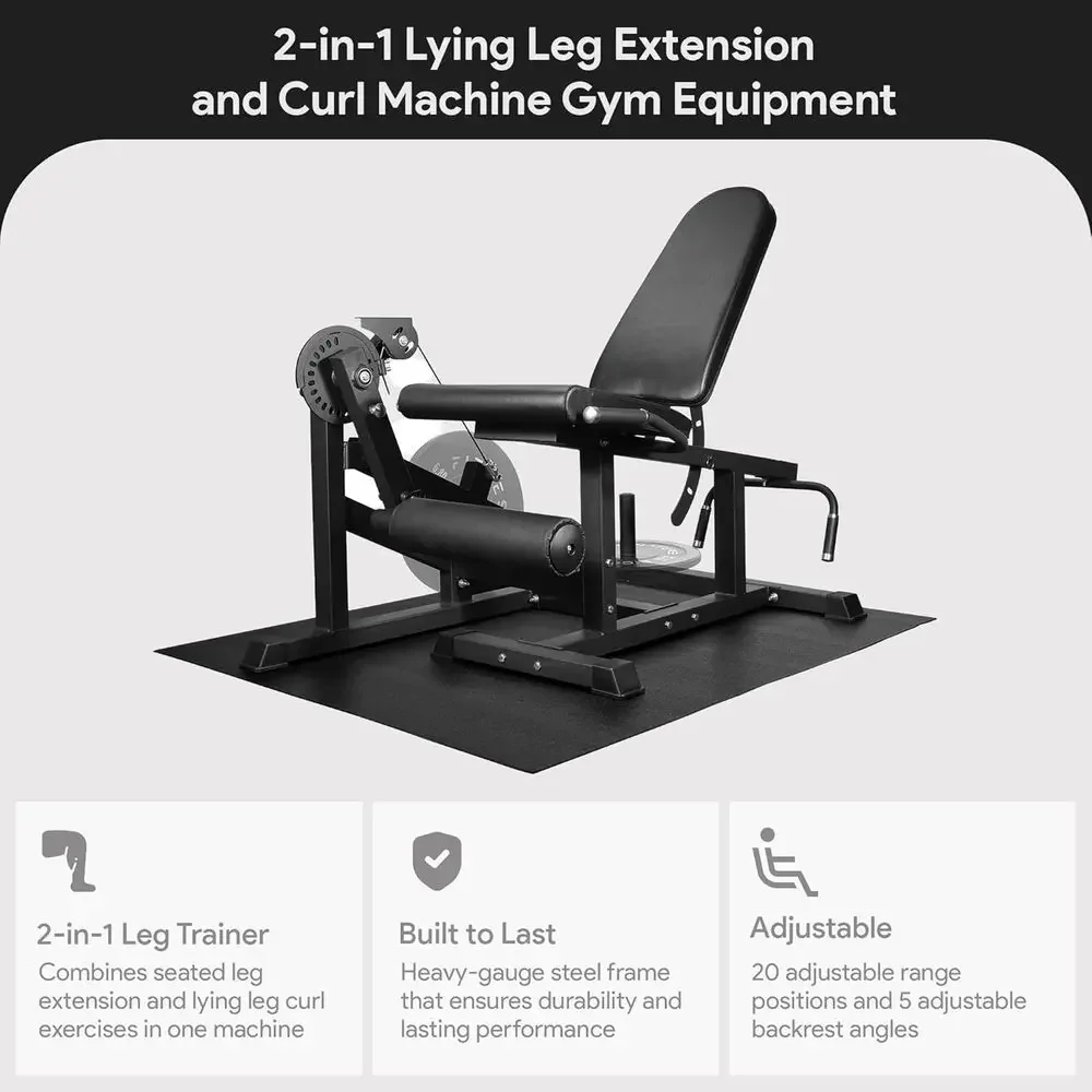 Mesin Latihan Kaki Serbaguna u - Home Gym Leg Extension ulasan dan harga