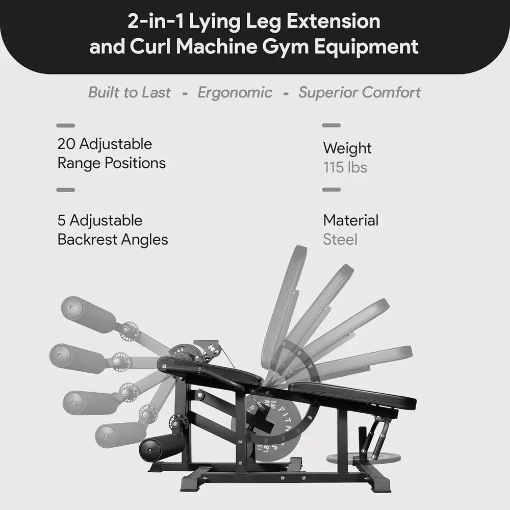 Mesin Latihan Kaki Serbaguna u - Home Gym Leg Extension ulasan dan harga