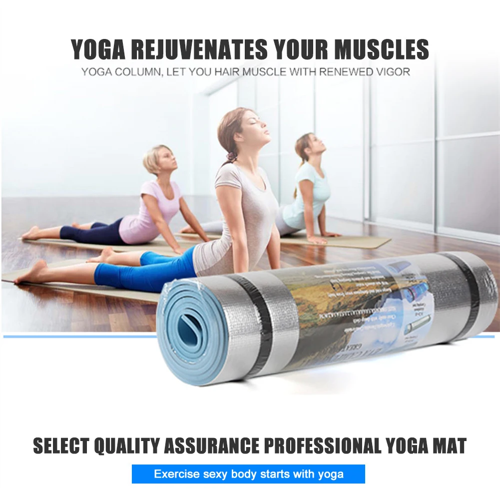 Matras Yoga EVA Tebal 6Mm Tika - Gymnastics Mat Thick ulasan dan harga