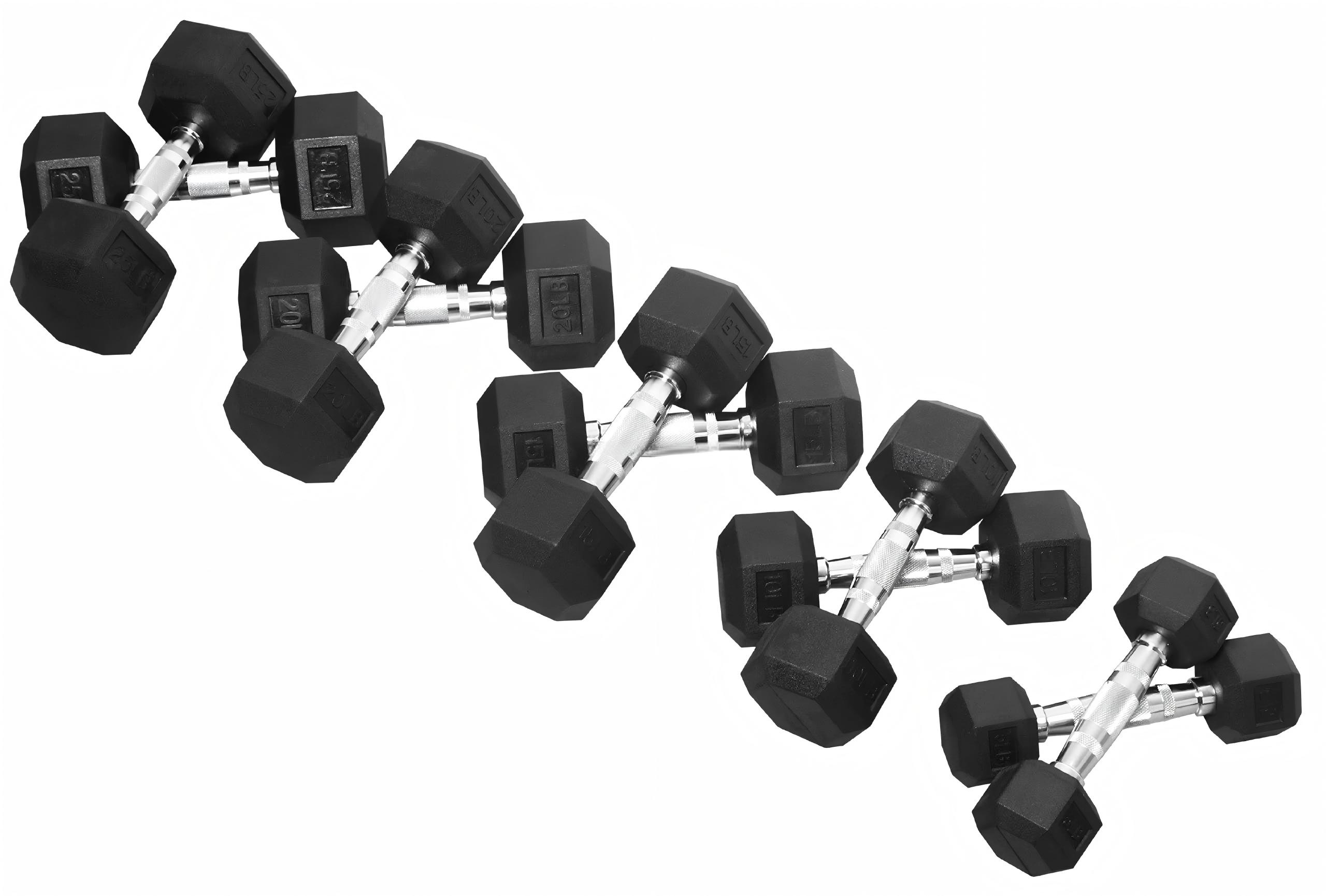 Dumbbell Hexagonal Berlapis Ka - Home Gym Custom ulasan dan harga