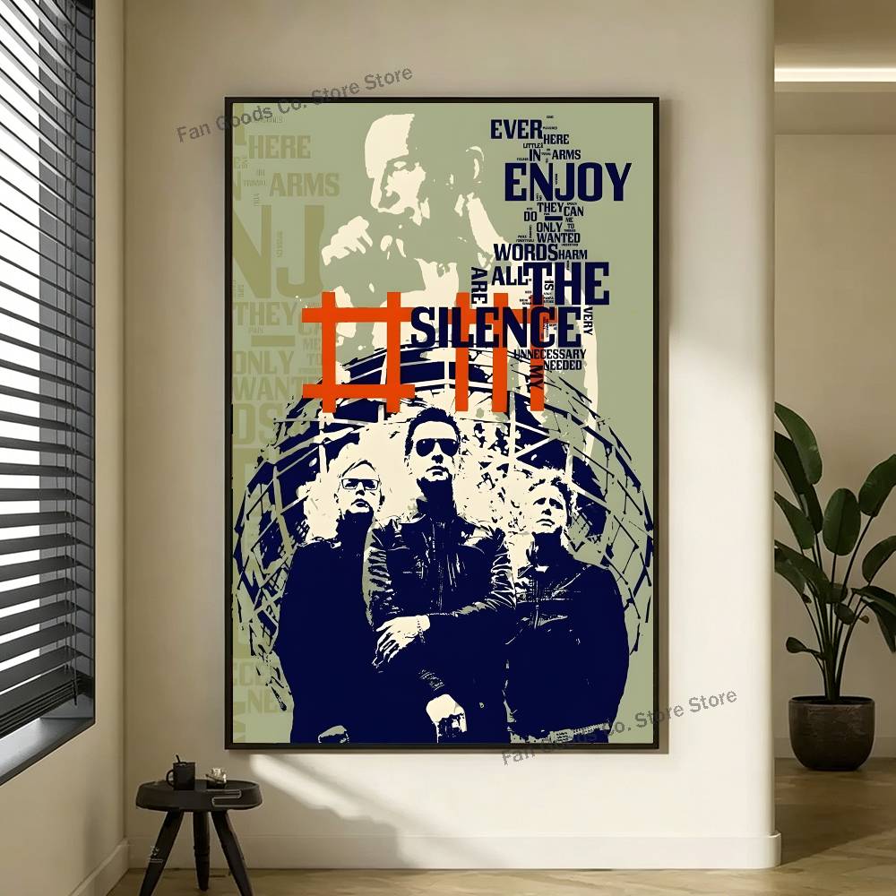 Poster Band D-Depeche-Mode Luk - Home Gym Wallpaper ulasan dan harga