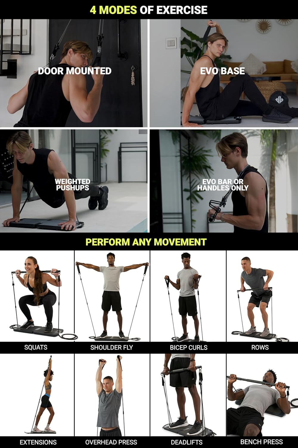 Gym Portabel All-in-One: Set R - Home Gym All In One ulasan dan harga