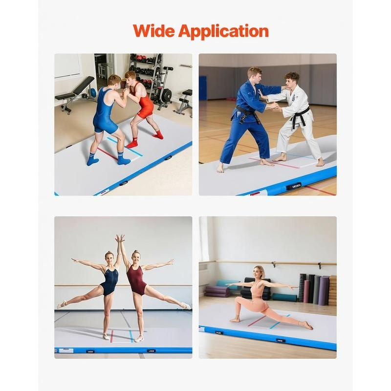 Matras Gulat Tiup 10x5 kaki, M - Gymnastics Mat Thick ulasan dan harga