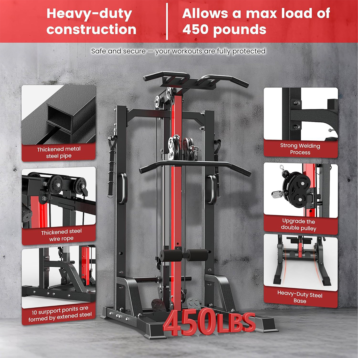 Mesin Gym Rumah Pooboo - Siste - Home Gym All In One ulasan dan harga