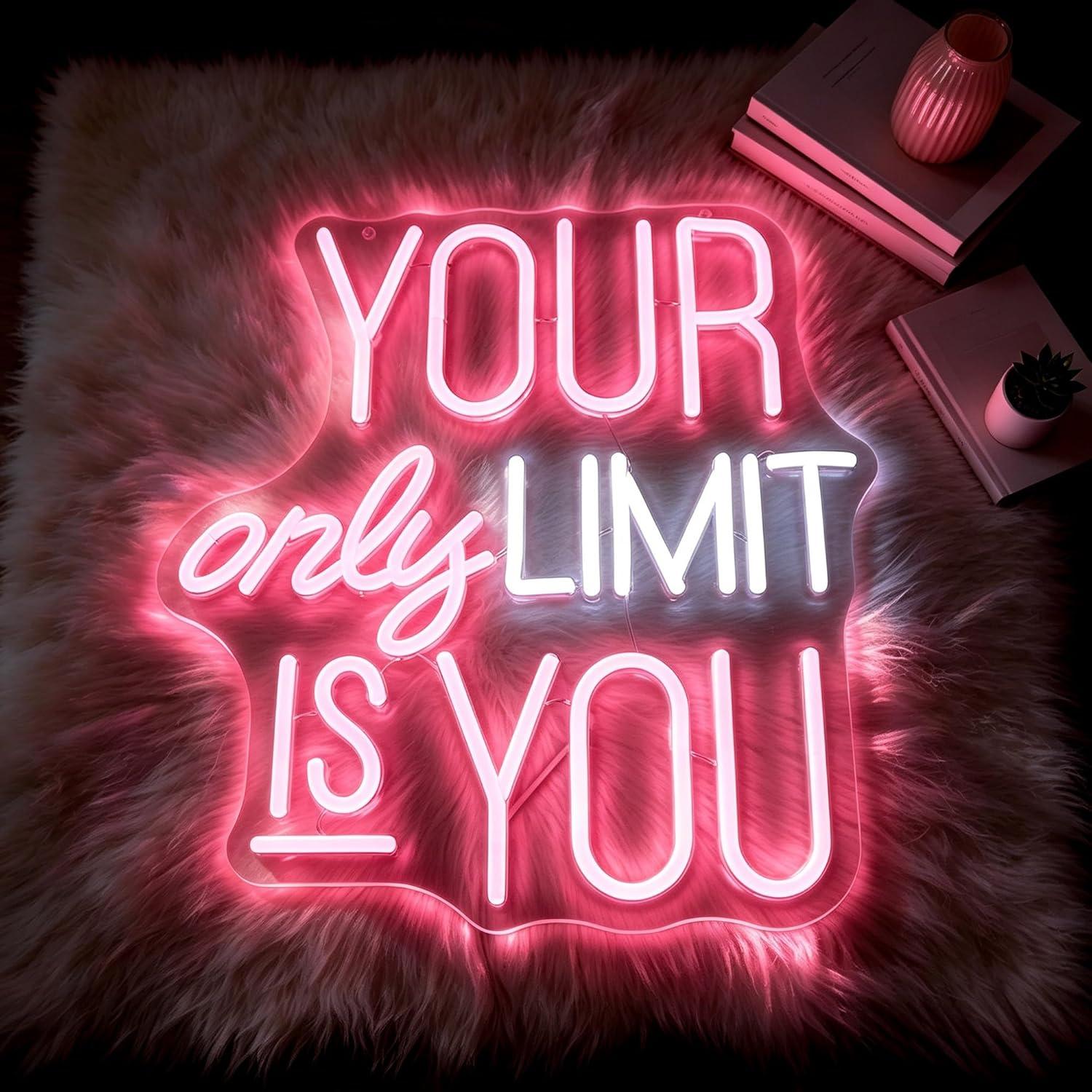Satu-satunya Batasan Anda Adal - Home Gym Neon Sign ulasan dan harga