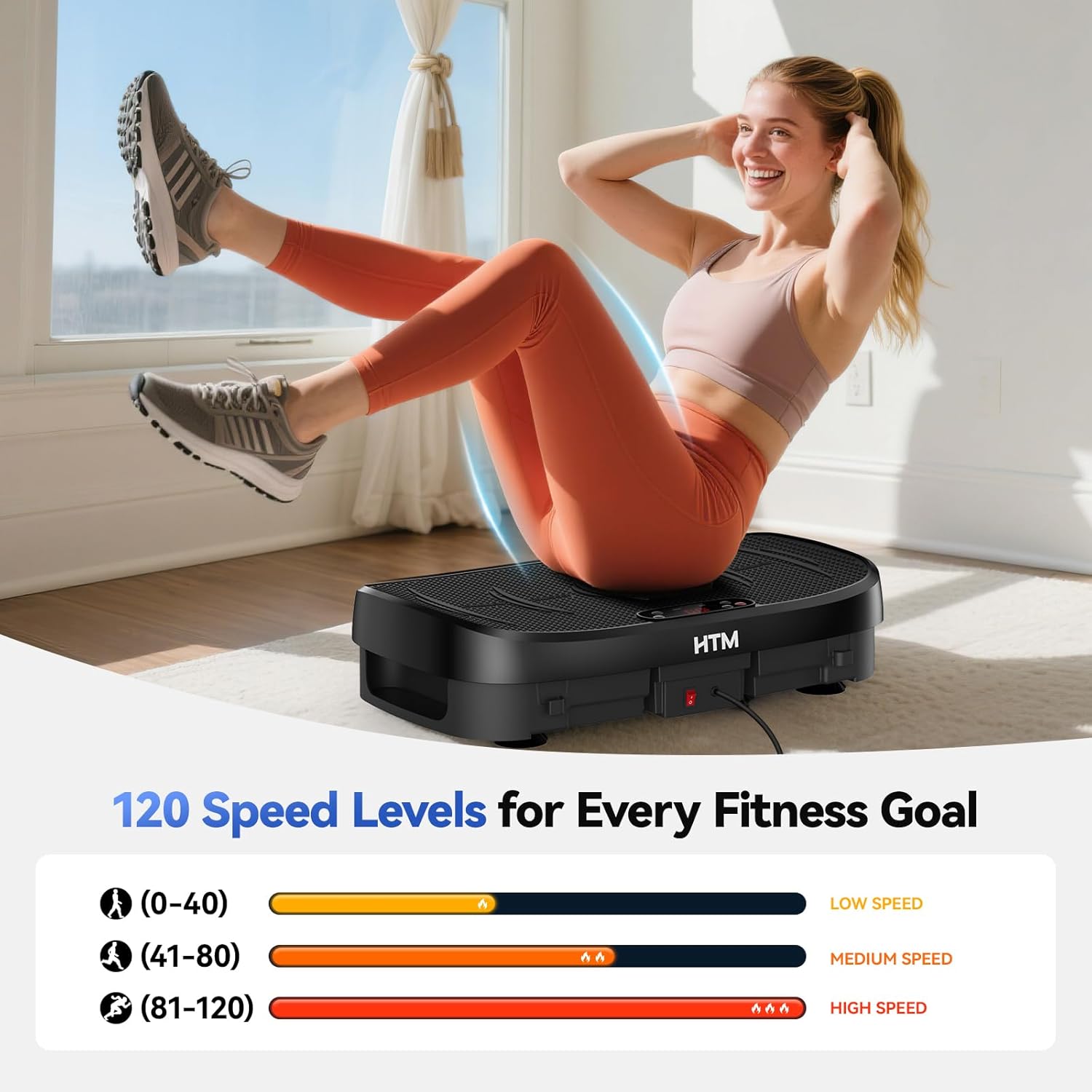 Papan Getar Pembakar Lemak Pla - Home Gym Leg Extension ulasan dan harga