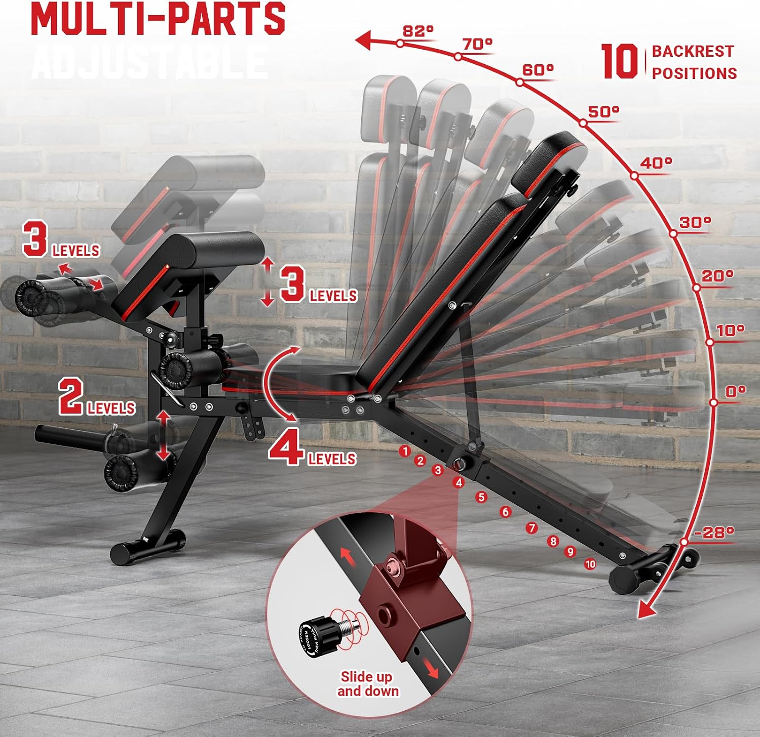 Bangku Olahraga dengan Ekstens - Home Gym Leg Extension ulasan dan harga