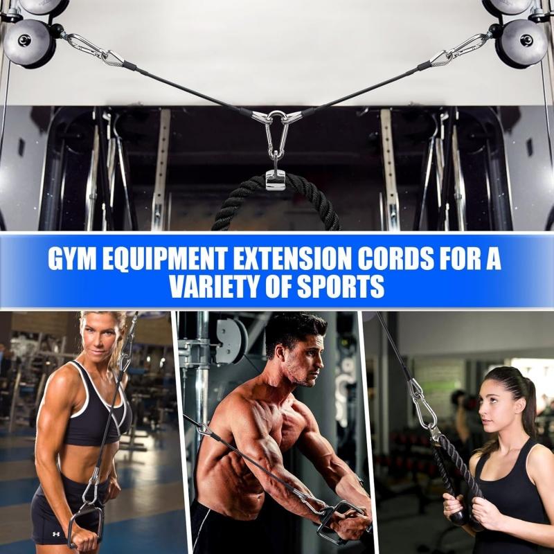 1/2 Buah Ekstensi Kabel Gym Ko - Home Gym Leg Extension ulasan dan harga