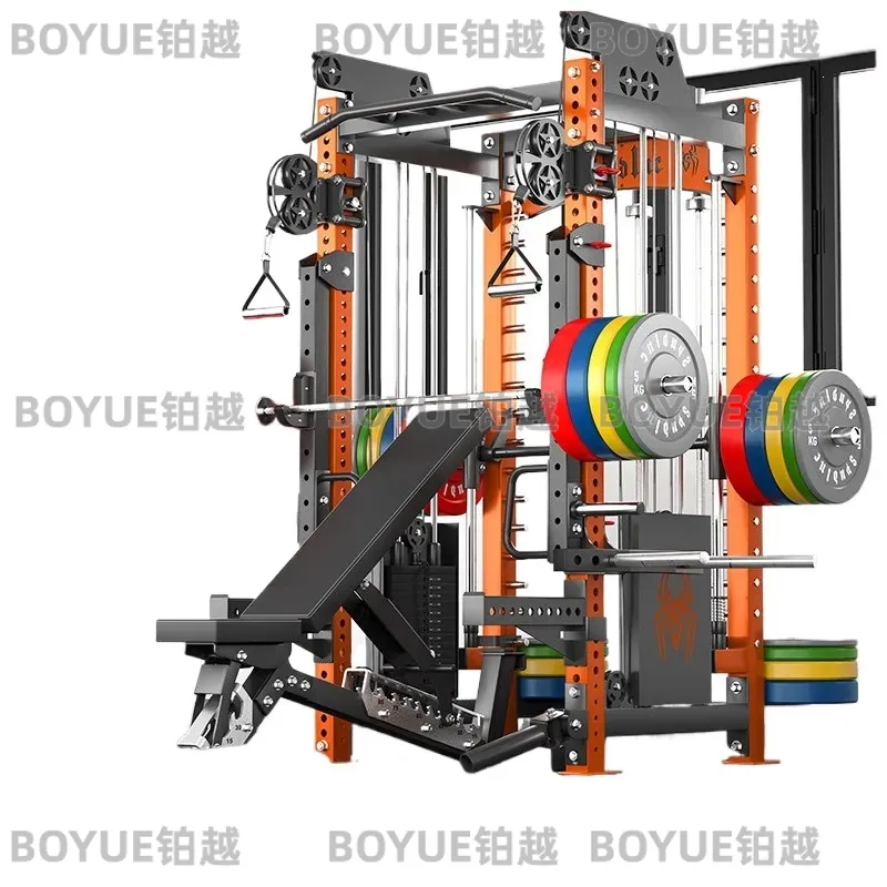 Rak Squat Gym Rumah Multifungs - Home Gym Rack With Cables ulasan dan harga