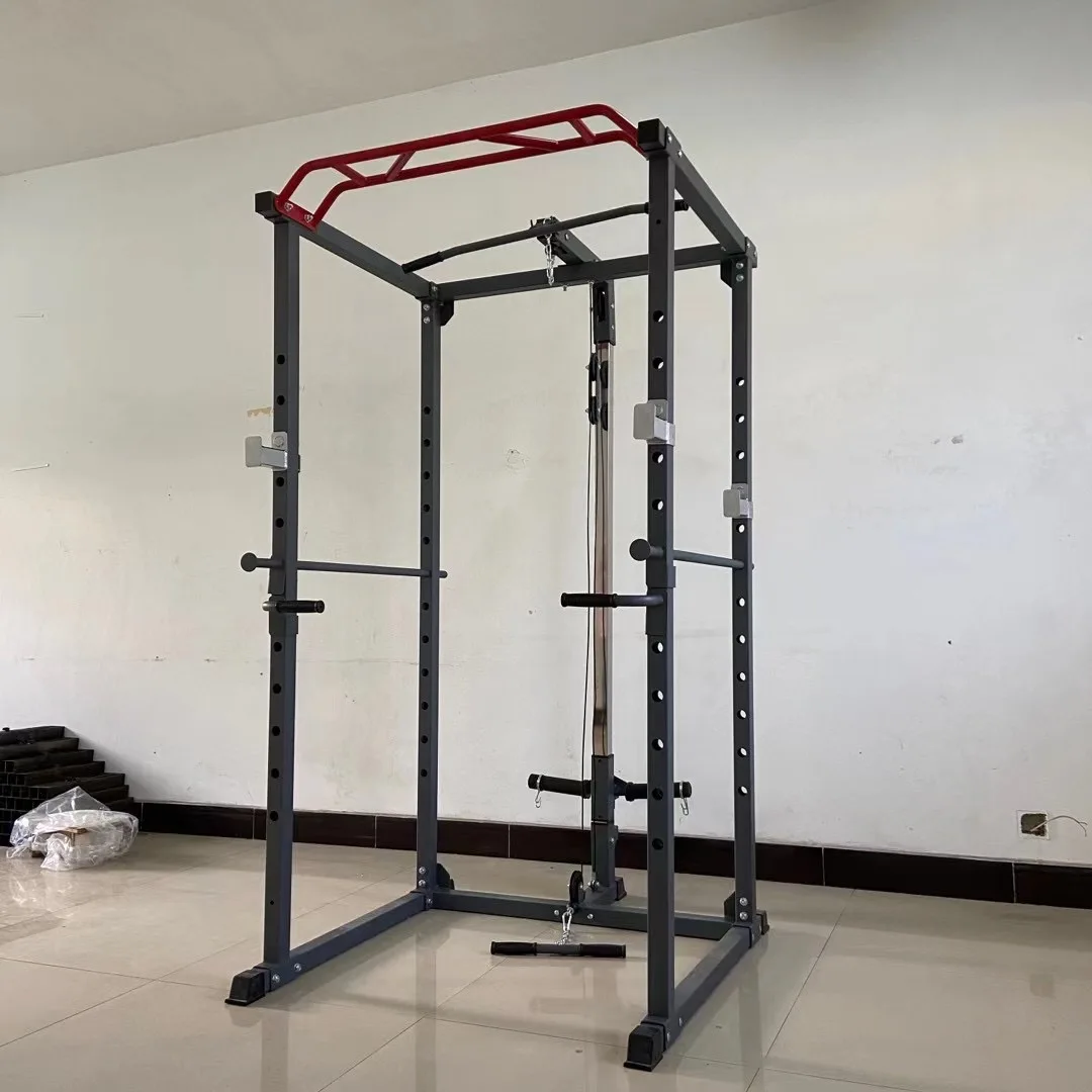 Rak Squat Multifungsi Grosir P - Home Gym Rack With Cables ulasan dan harga