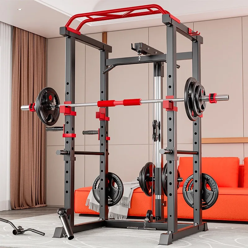 Rak Squat Multifungsi Grosir P - Home Gym Rack With Cables ulasan dan harga