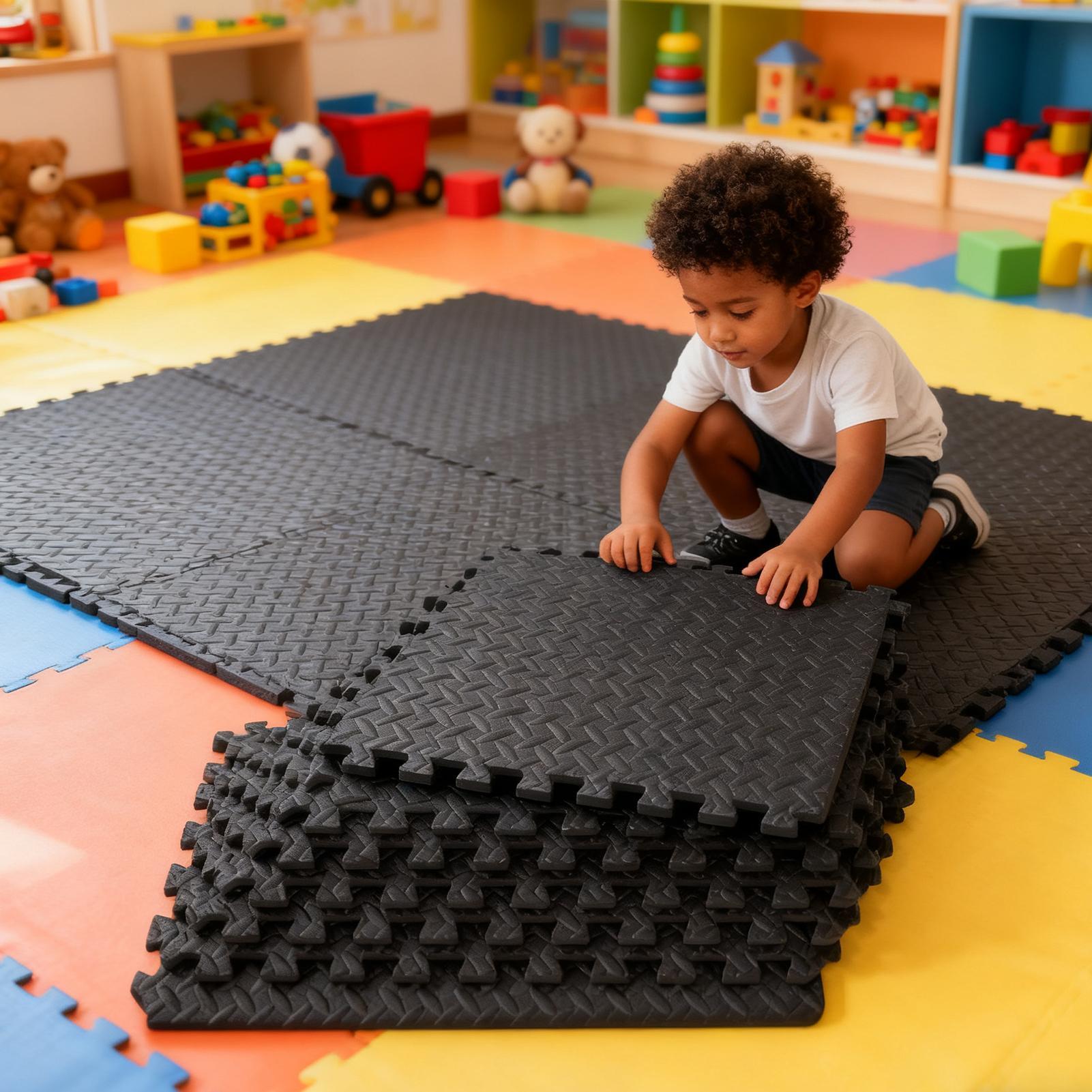 Ubin Gym 12 Buah Puzzle Interl - Home Gym For Toddlers ulasan dan harga
