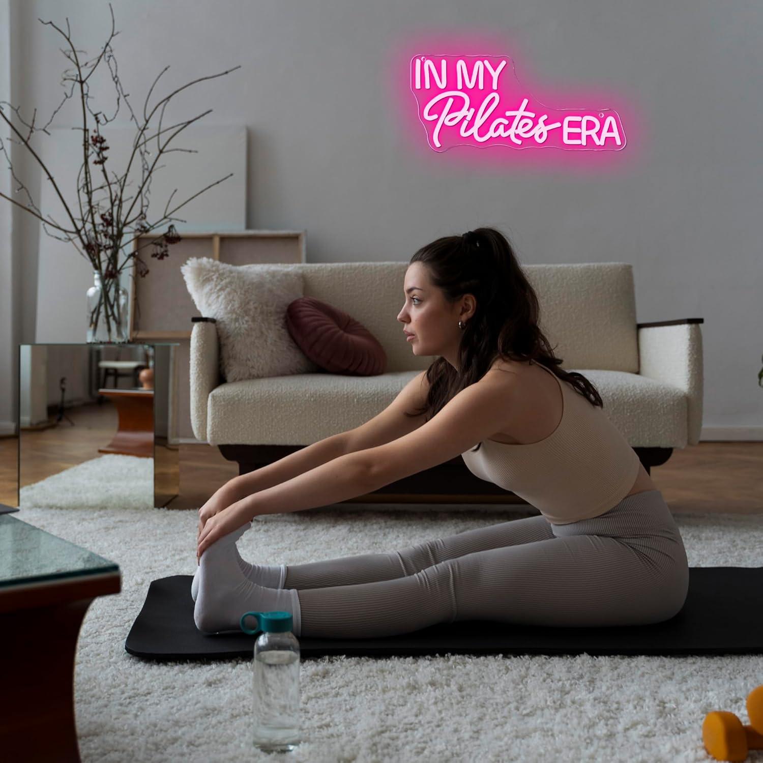 Lampu LED Neon Sign Dimmable E - Home Gym Neon Sign ulasan dan harga
