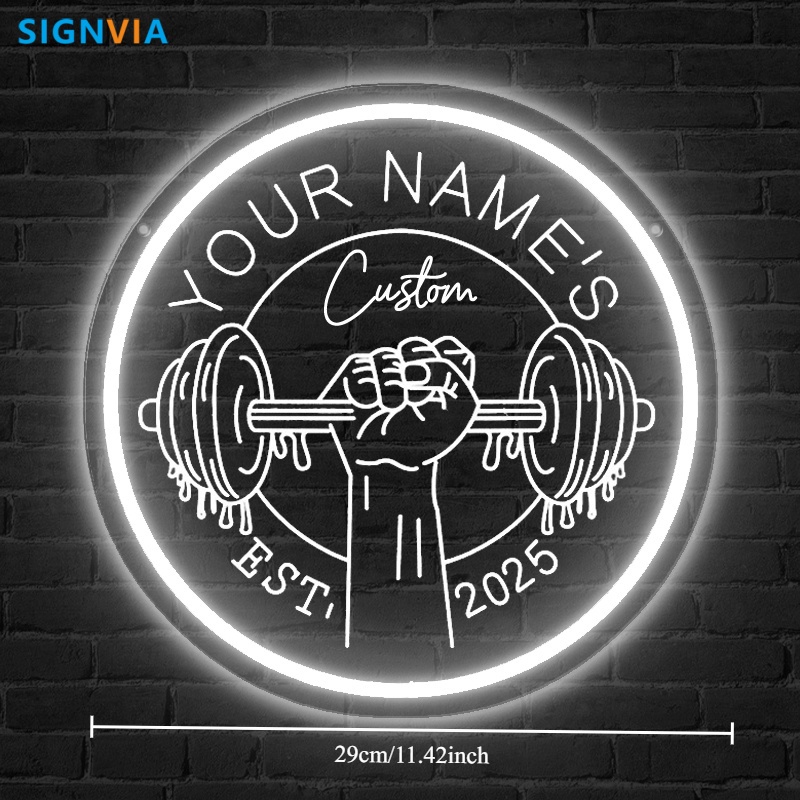 Lampu Dinding Bertenaga USB De - Home Gym Neon Sign ulasan dan harga