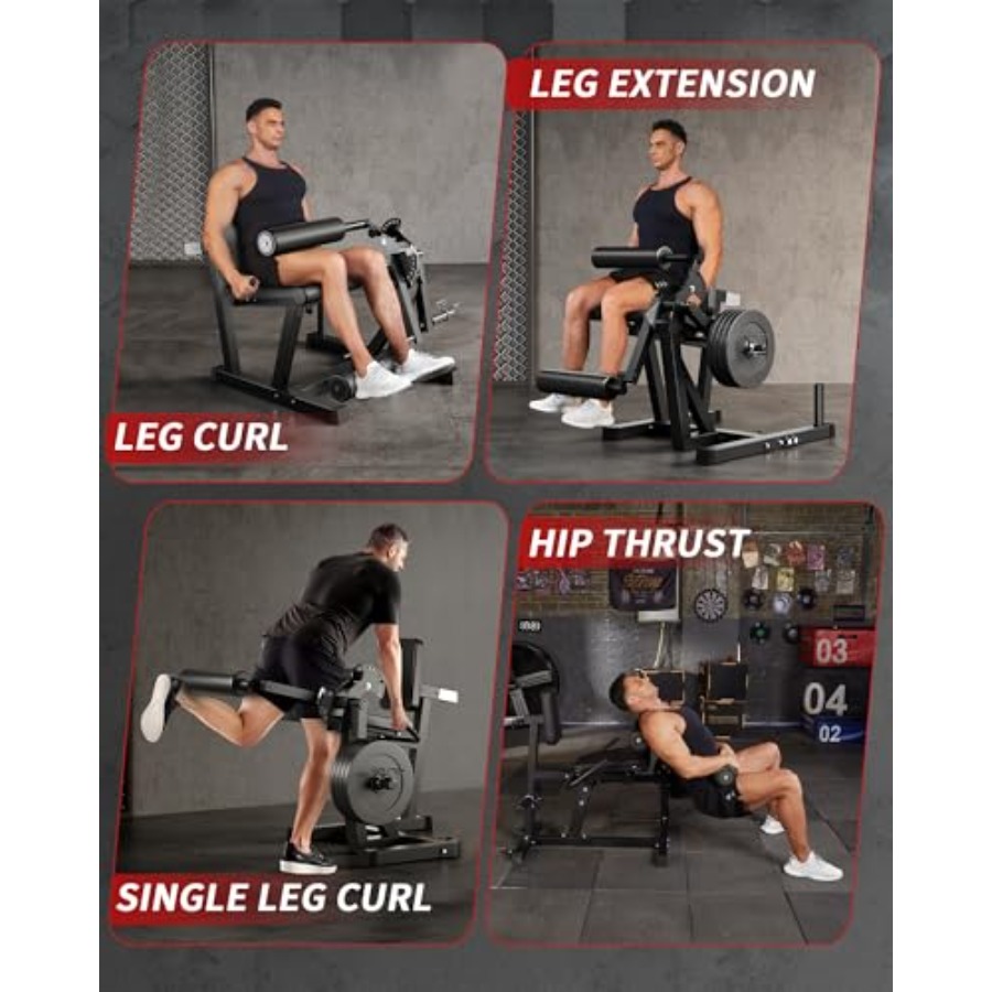 Mesin latihan kaki untuk ekste - Home Gym Leg Extension ulasan dan harga
