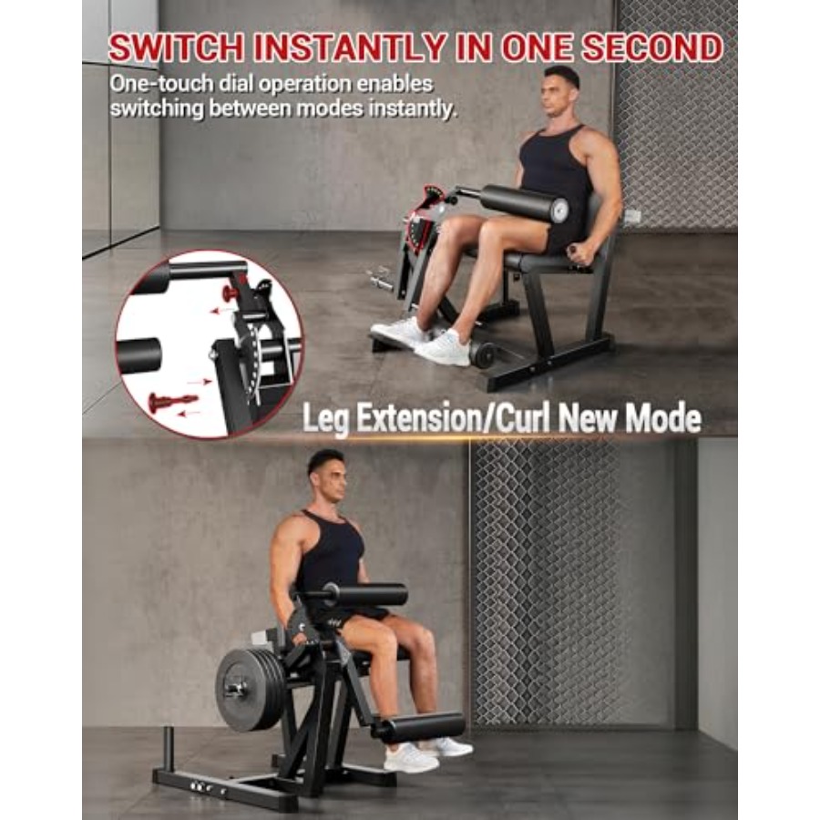 Mesin latihan kaki untuk ekste - Home Gym Leg Extension ulasan dan harga