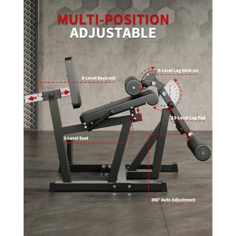 Mesin latihan kaki untuk ekste - Home Gym Leg Extension ulasan dan harga