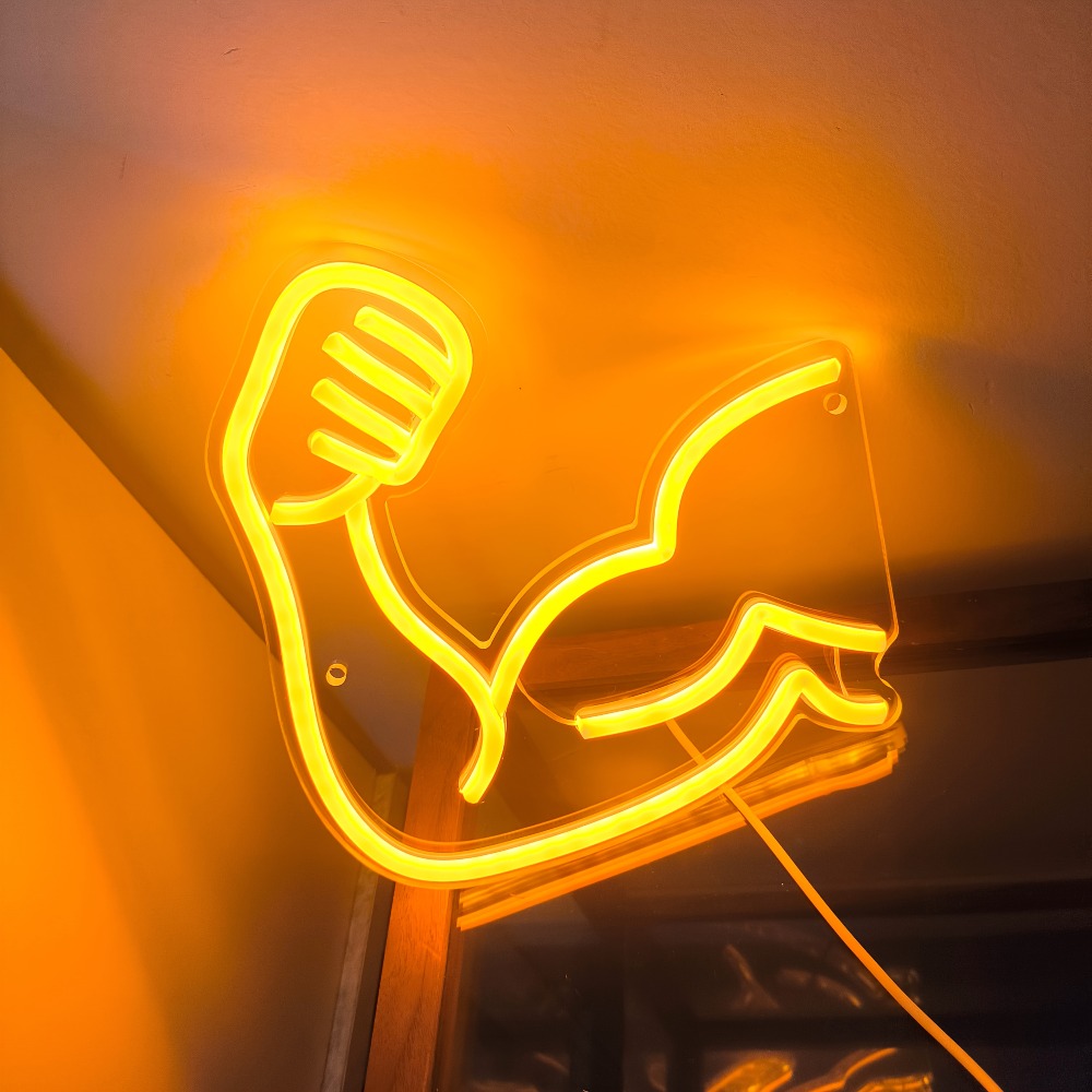 Lampu Motivasi Kebugaran - Lam - Home Gym Neon Sign ulasan dan harga