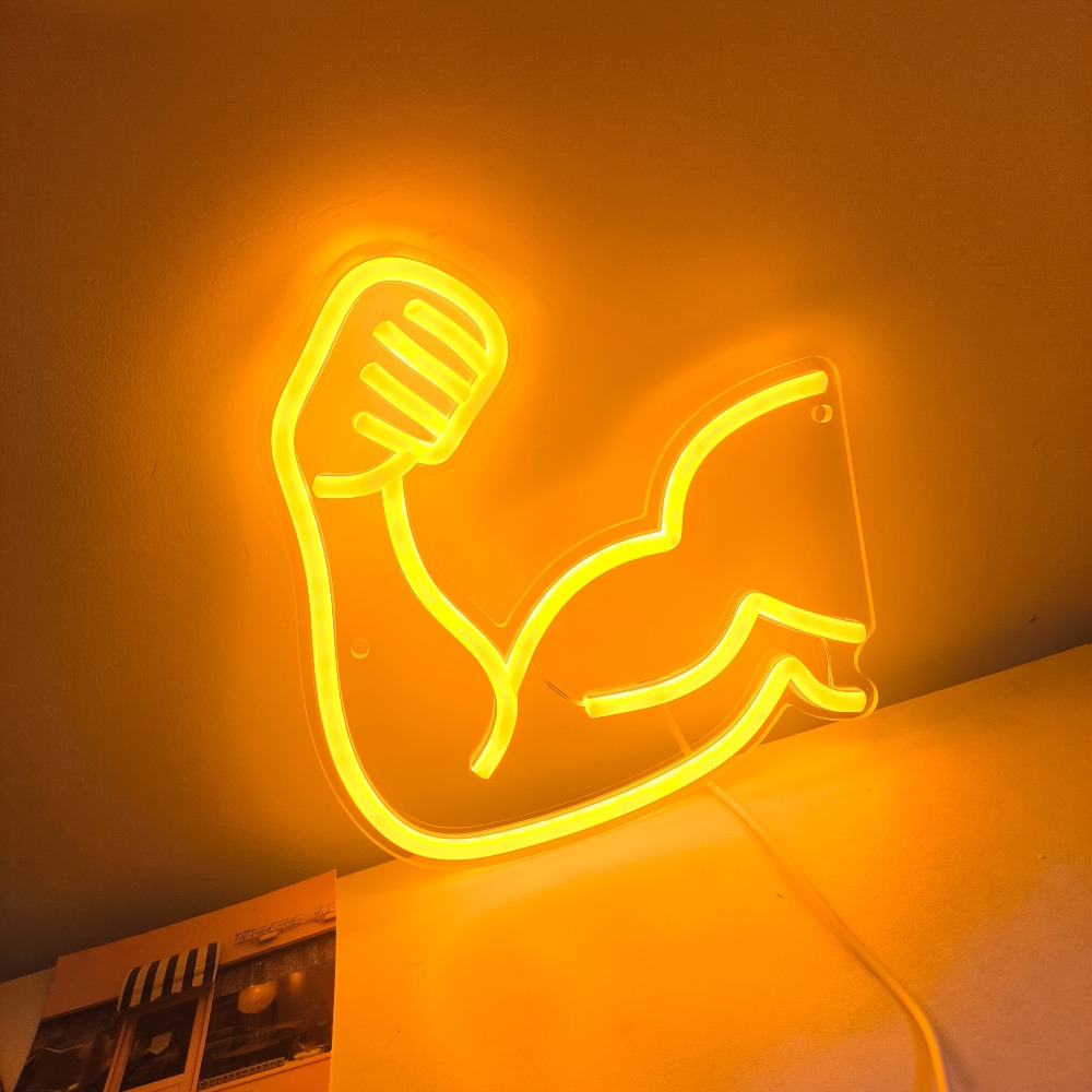 Lampu Motivasi Kebugaran - Lam - Home Gym Neon Sign ulasan dan harga