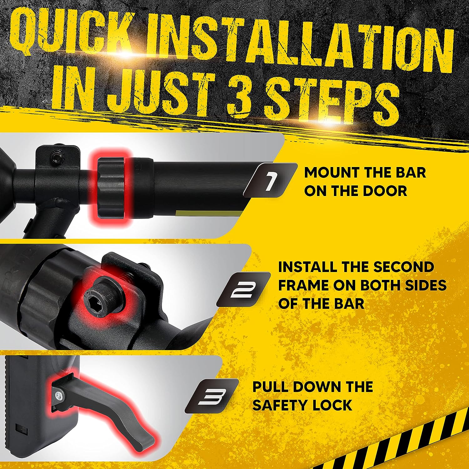 Batang pull-up untuk rangka pi - Home Gym Installation ulasan dan harga