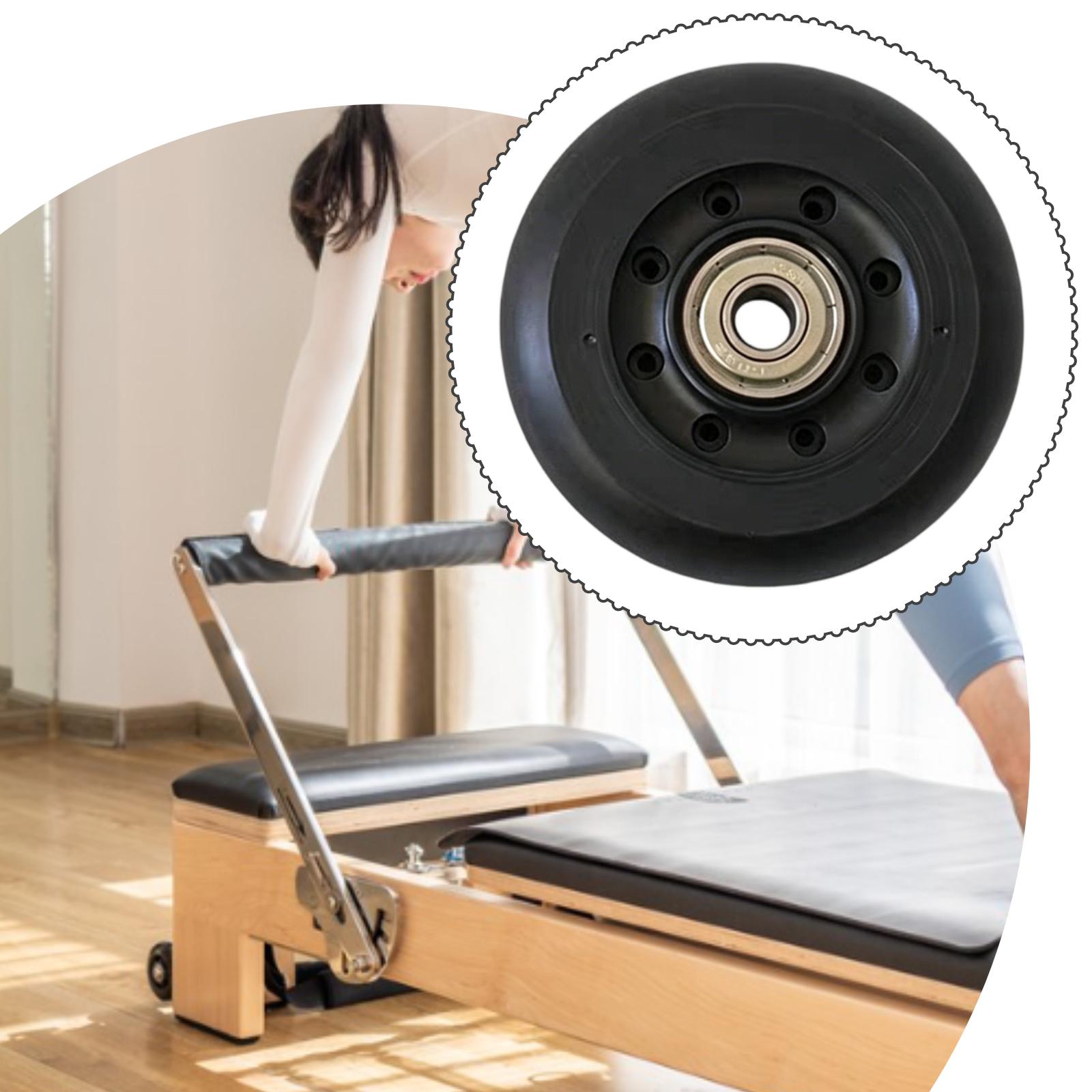 Roda Reformer Pilates Hitam un - Home Gym Installation ulasan dan harga