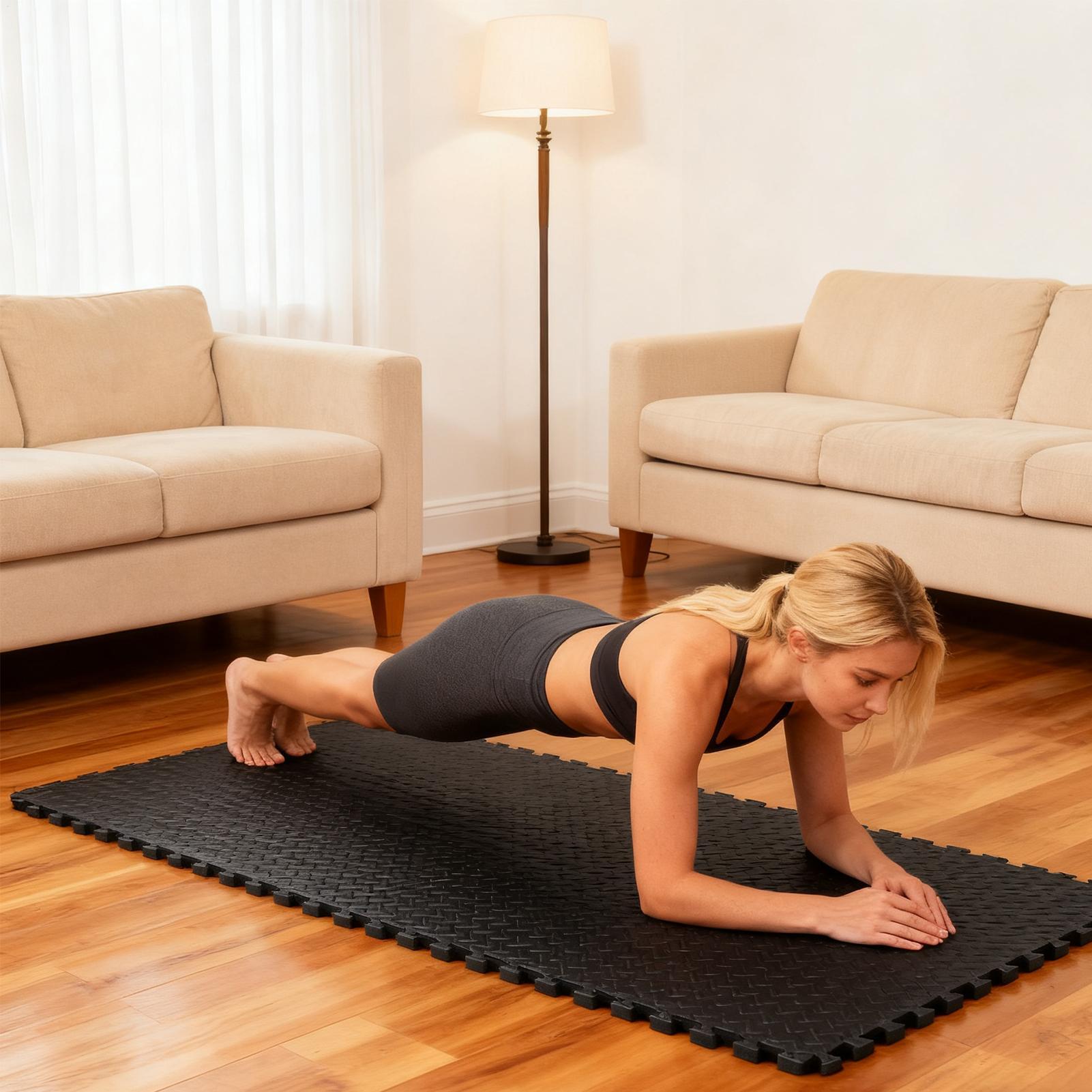 Matras Lantai Interlocking, Ma - Home Gym For Toddlers ulasan dan harga
