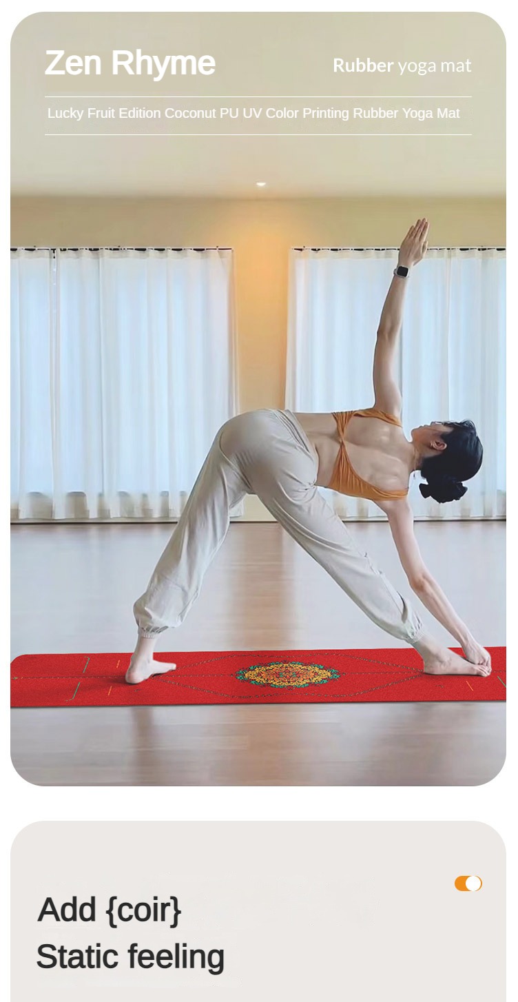 Zen sajak matras Yoga karet al - Gymnastics Mat Thick ulasan dan harga