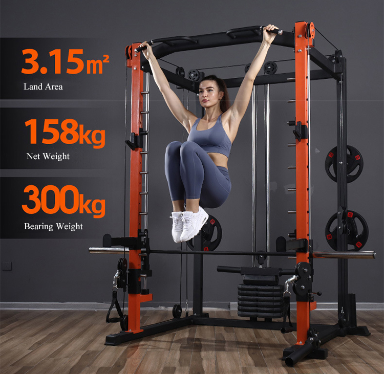 Peralatan Gym Rumah Multifungs - Home Gym Rack With Cables ulasan dan harga