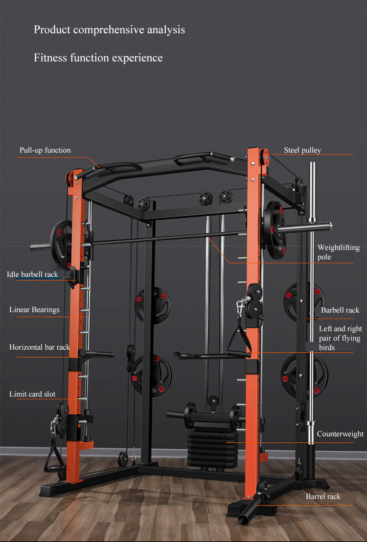 Peralatan Gym Rumah Multifungs - Home Gym Rack With Cables ulasan dan harga