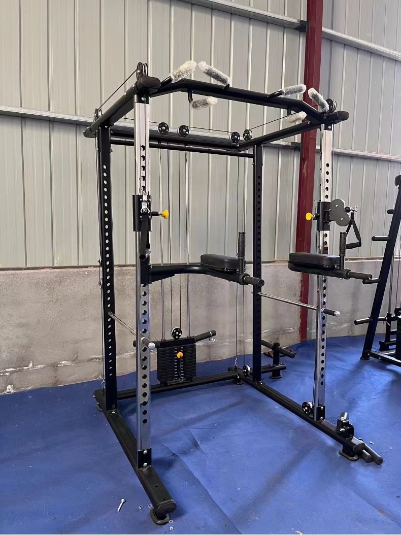 Peralatan Gym Rumah Multifungs - Home Gym Rack With Cables ulasan dan harga