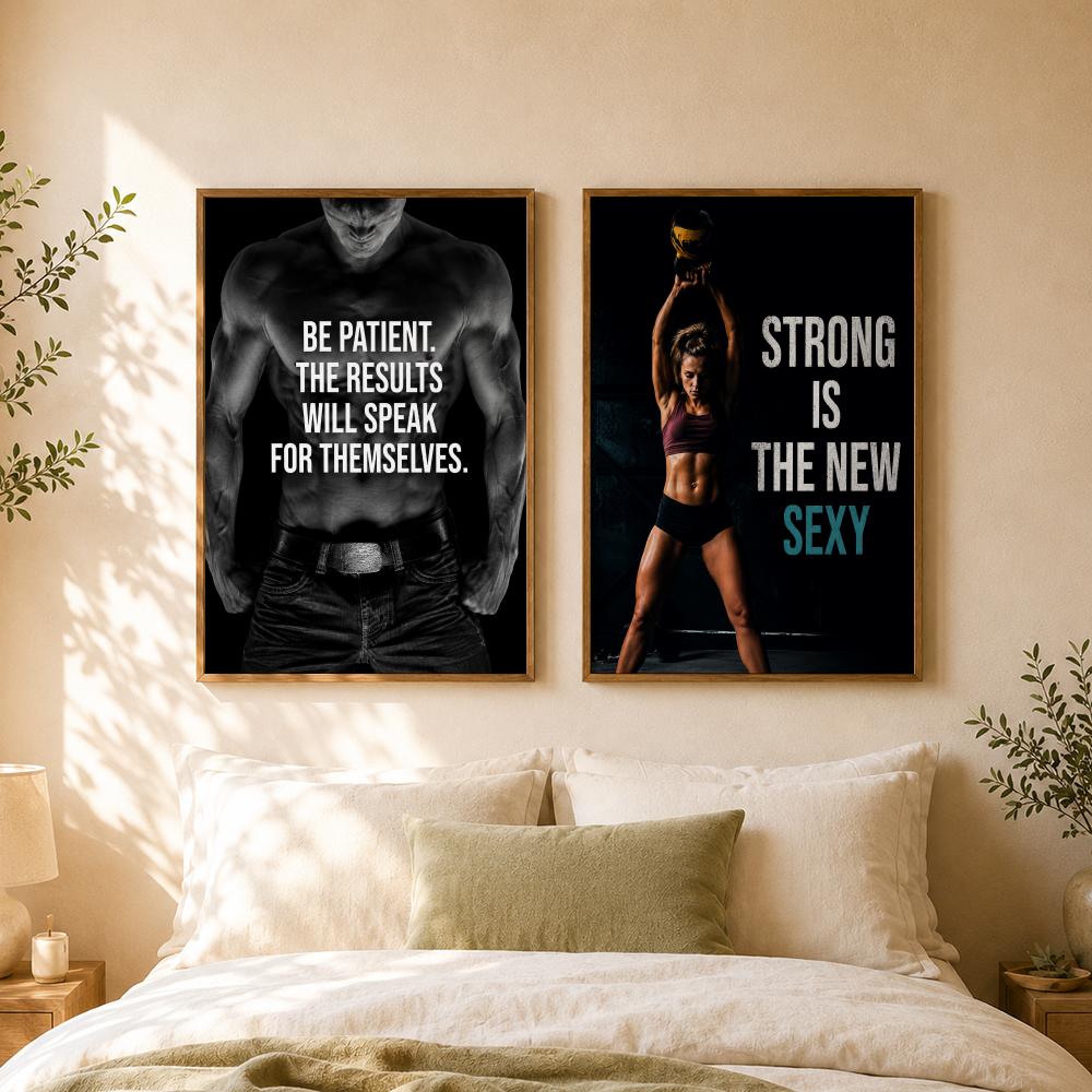 Motivasi Kebugaran Gym, Poster - Home Gym Wallpaper ulasan dan harga