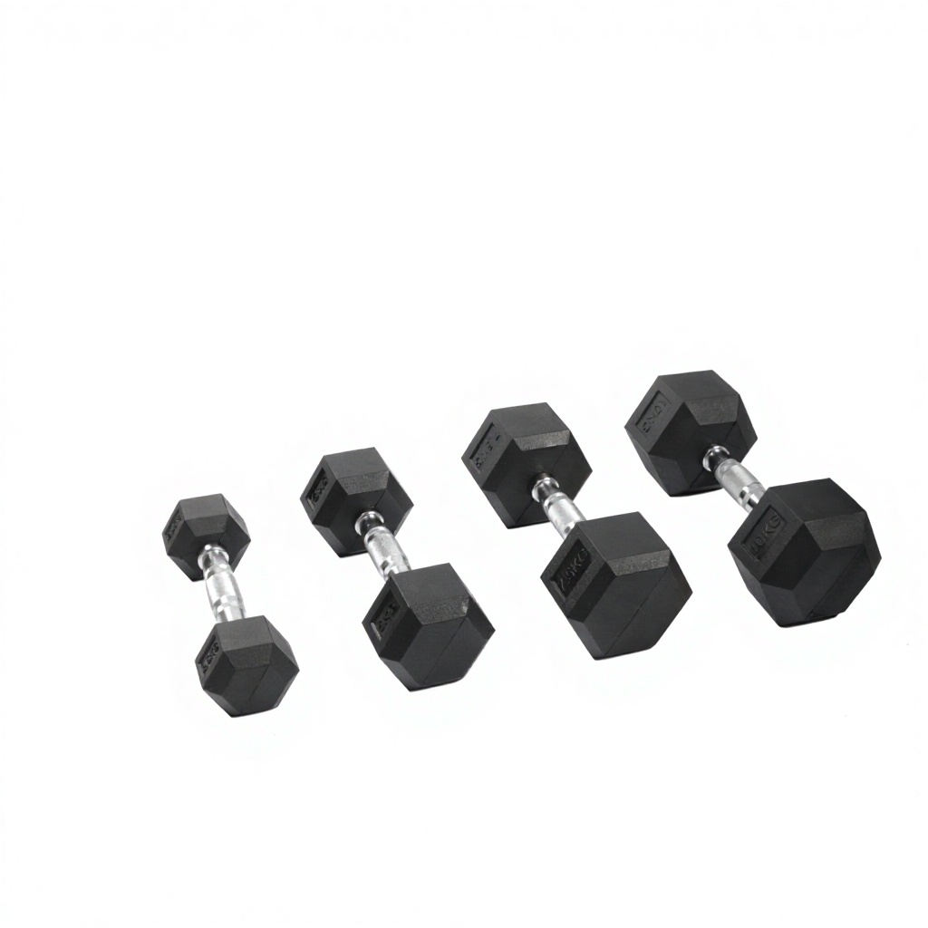 Dumbbell Hexagonal Berlapis Ka - Home Gym Custom ulasan dan harga
