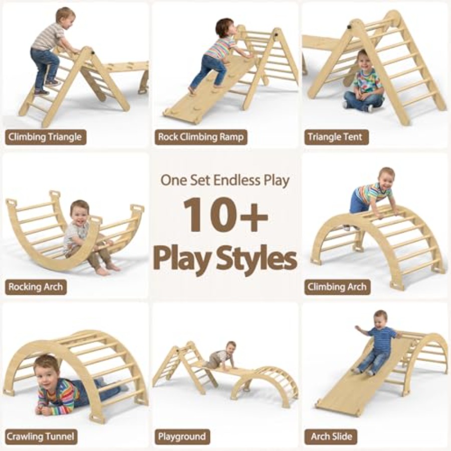 Set mainan panjat anak balita  - Home Gym For Toddlers ulasan dan harga