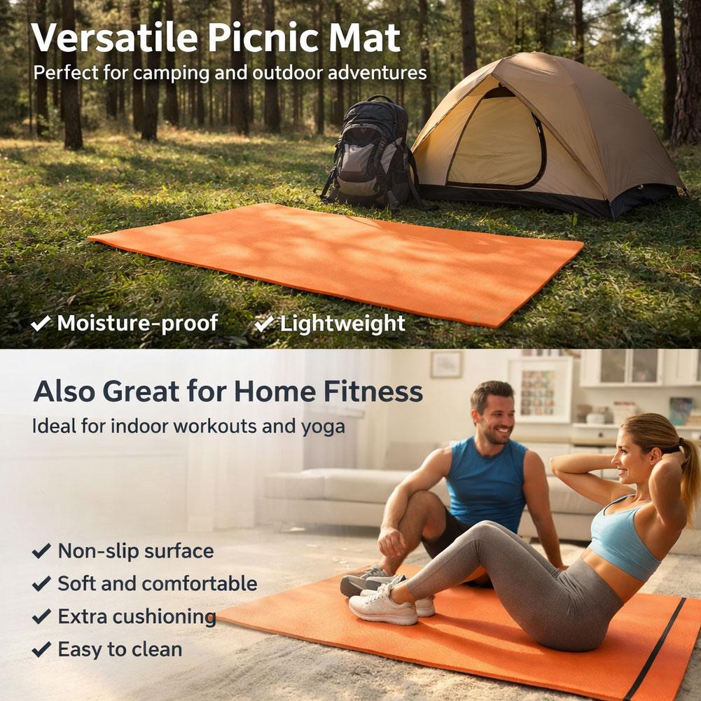 Matras Yoga Tebal Anti-selip M - Gymnastics Mat Thick ulasan dan harga