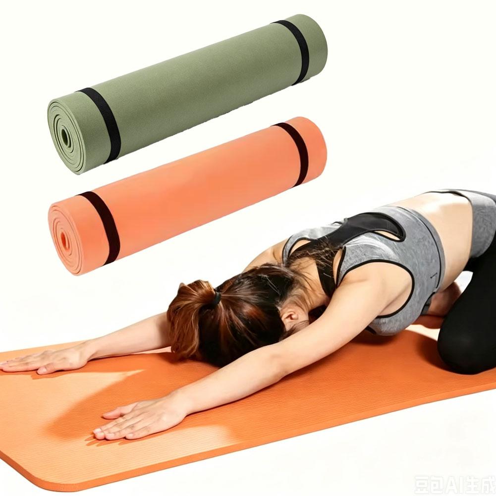 Matras Yoga Tebal Anti-selip M - Gymnastics Mat Thick ulasan dan harga