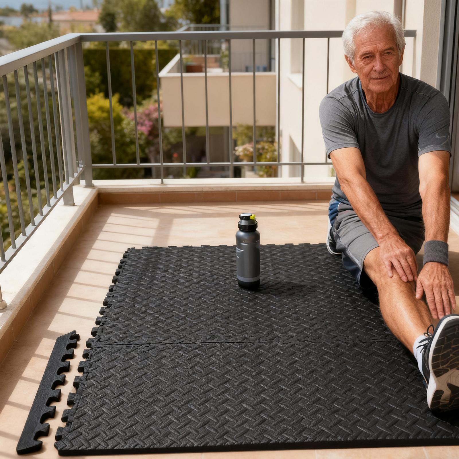 Matras Lantai Gym Interlocking - Home Gym For Toddlers ulasan dan harga