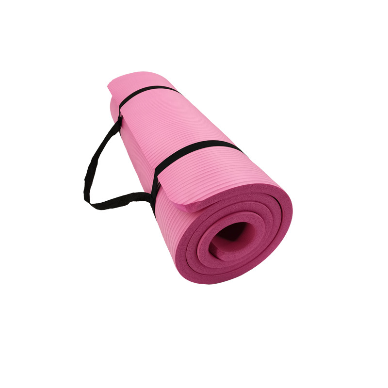 Matras Yoga Tebal 1CM Anti-sel - Gymnastics Mat Thick ulasan dan harga