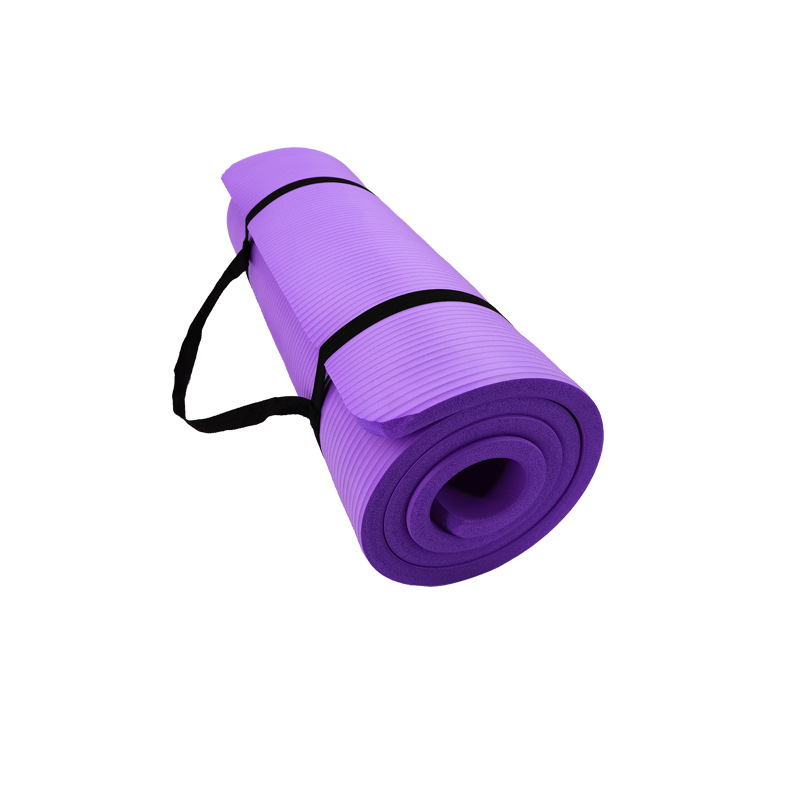 Matras Yoga Tebal 1CM Anti-sel - Gymnastics Mat Thick ulasan dan harga